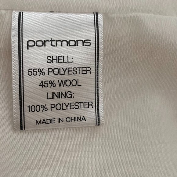 Portmans Wool Blend Boucle Coat - Picture 4 of 6